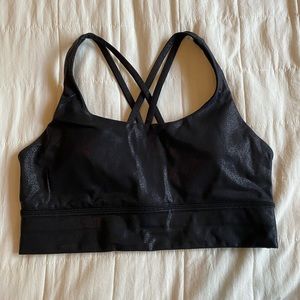Brand new lululemon energy bra long line, size 10